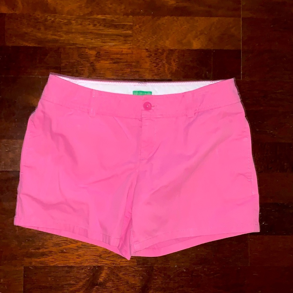 LILLY PULITZER Palm beach fit Pink shorts womens size 8
